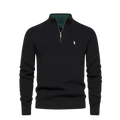 Suéter Polo Ziper Confort