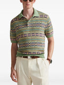 Camisa polo Fair Isle