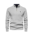 Suéter Polo Ziper Confort