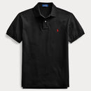 Camisa Polo Bordado Preta